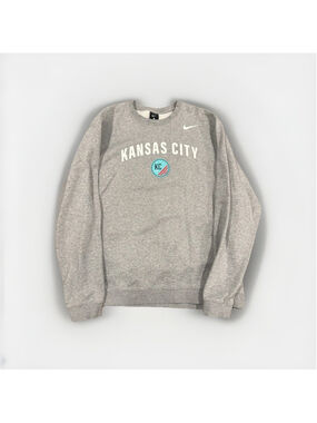 Kansas City KC Current Nike Sweatshirt Men's Gray Used XL E1
